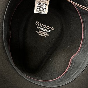 STETSON HATT - WESTERN WOOL HAT BLACK 2 thumbnail