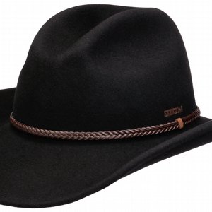 STETSON HATT - WESTERN WOOLFELDT HAT BLACK 2 thumbnail