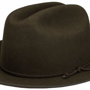 STETSON HATT - WESTERN WOOLFELDT HAT BROWN