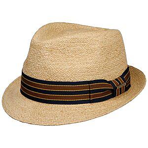 STETSON HATT - YESCOTT TRILBY RAFFIA NATUR