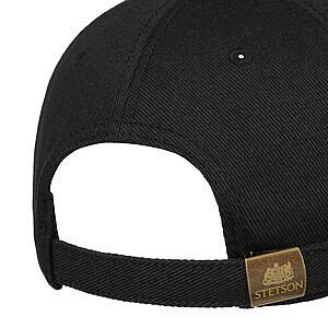 STETSON KEPS - BASEBALL CAP CLASSIC LETTERING BLACK 4 thumbnail