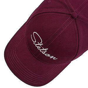 STETSON KEPS - BASEBALL CAP CLASSIC LETTERING RED 2 thumbnail