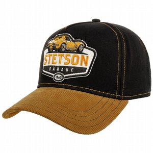 STETSON KEPS - BASEBALL CAP CORD PEAK GARAGE