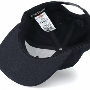 STETSON KEPS - BASEBALL CAP COTTON BLACK 3 thumbnail