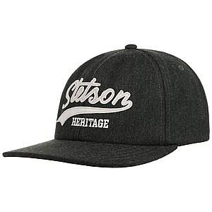 STETSON KEPS - BASEBALL CAP HERTAGE CLASSIC GREY