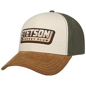 STETSON KEPS - BASEBALL CAP HOCKEY CLUB BROWN