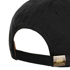STETSON KEPS - BASEBALL CAP WAXED COTTON BLACK 4 thumbnail