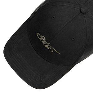 STETSON KEPS - BASEBALL CAP WAXED COTTON BLACK 2 thumbnail