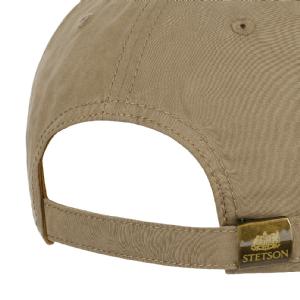 STETSON KEPS - BASEBALL CAP WAXED COTTON CAMEL 4 thumbnail