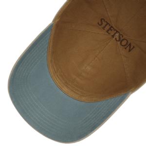 STETSON KEPS - BASEBALL CAP WAXED COTTON CAMEL 3 thumbnail