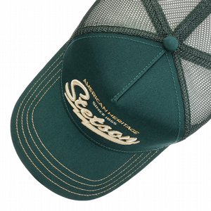 STETSON KEPS - TRUCKER CAP AMERICAN HERITAGE CLASSIC GRN 2 thumbnail