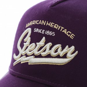 STETSON KEPS - TRUCKER CAP AMERICAN HERITAGE CLASSIC VINRD 2 thumbnail