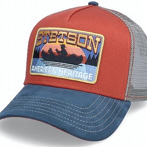 STETSON KEPS - TRUCKER CAP CANOE
