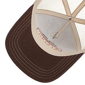 STETSON KEPS - TRUCKER CAP CLASSIC GLOBE BRUN 3 thumbnail