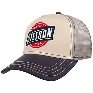 STETSON KEPS - TRUCKER CAP CLASSIC POINT NAVY/GREY