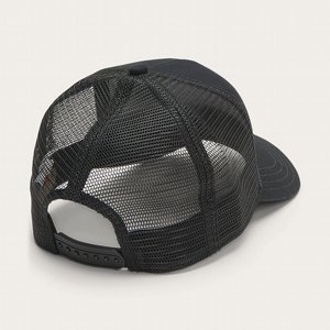 STETSON KEPS - TRUCKER CAP COTTON BLACK 3 thumbnail