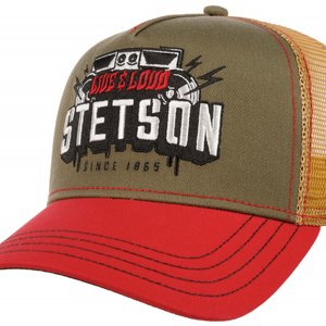 STETSON KEPS -TRUCKER CAP FESTIVAL LIVE LOUD