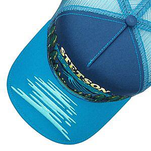 STETSON KEPS - TRUCKER CAP LANDSCAPE NAVY/BLUE 2 thumbnail