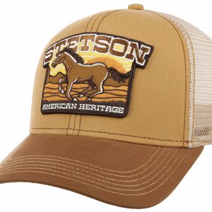 STETSON KEPS - TRUCKER CAP MUSTANG