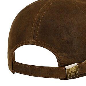 STETSON KEPS - TRUCKER CAP OILY GOAT CASHNERE /WOOL BROWN 4 thumbnail