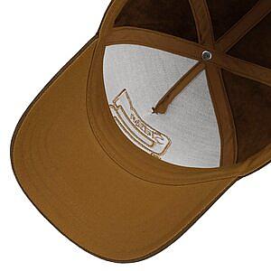 STETSON KEPS - TRUCKER CAP OILY GOAT CASHNERE /WOOL BROWN 3 thumbnail