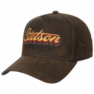 STETSON KEPS - TRUCKER CAP OILY GOAT SUEDE