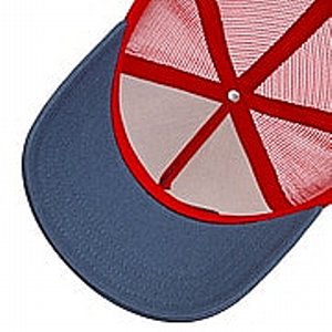 STETSON KEPS - TRUCKER CAP RHOMBUS BL�/R�D 3 thumbnail