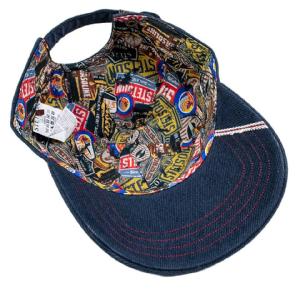 STETSON KEPS - TRUCKER CAP SELVAGE DENIM GARAGE BLUE 3 thumbnail