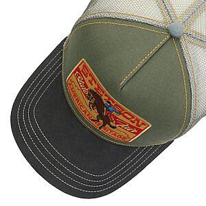 STETSON KEPS - TRUCKER CAP STATE FAIR GREY/GREEN 2 thumbnail