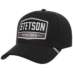 STETSON KEPS - TRUCKER CAP STETSON 1865 BLACK