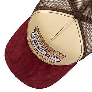 STETSON KEPS - TRUCKER CAP STRIKE BROWN 2 thumbnail