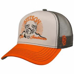 STETSON KEPS - TRUCKER CAP WILD SCANDINAVIAN MOUNTAIN MAD FOR BRIAN BOJSEN