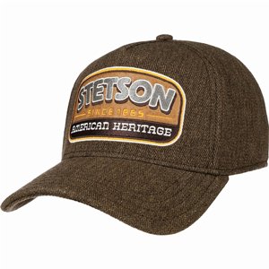 STETSON KEPS -TRUCKER CAP WOOL/LINEN