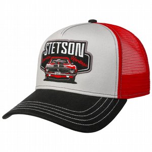 STETSON KEPS - TRUCKER GARAGE AMERICAN HERITAGE