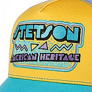 STETSON KEPS - TRUCKER KEPS AMERICAN HERITAGE 80s GUL 2 thumbnail
