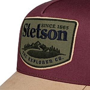 STETSON KEPS - TRUCKER KEPS THE EXPLORER CO. BORDEAUX 2 thumbnail