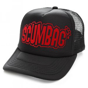 TOXICO KEPS -SCUMBAG TRUCKER HAT BLACK