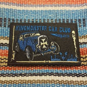 TYGMÄRKE - KINGMONSTER CAR CLUB