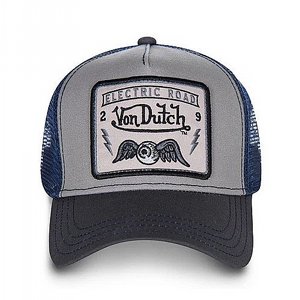 VON DUTSCH KEPS - SQUARE PATCH BLUE/ 3 thumbnail